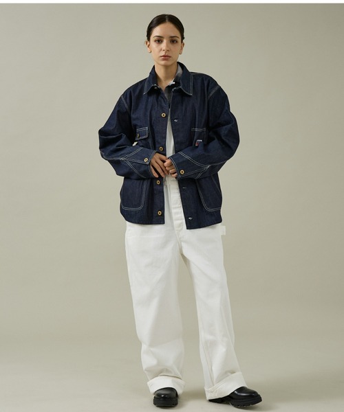 PENNEYS(ぺニーズ)の「【PENNEY'S /ぺニーズ】10oz DENIM ENGINEER SHORT JACKET RIGID/ショート丈/カバーオール【WEB限定】(ブルゾン・メンズ・ブルー・L/M)」の10枚目の写真