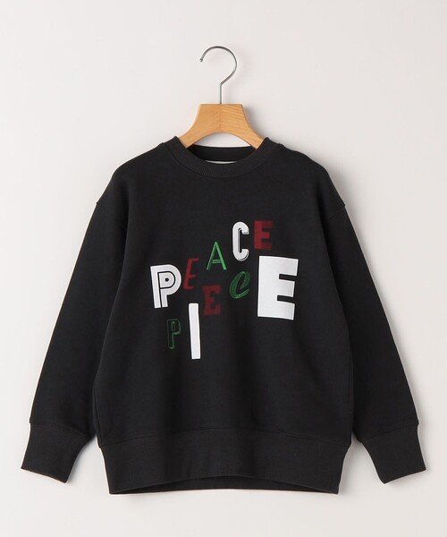 ARCH & LINE（アーチアンドライン）の「【SHIPS KIDS別注】ARCH＆LINE:140～160cm / グラフィック スウェット（スウェット・キッズ・ダークグレー/レッド系・140/160/150）」の2枚目の写真