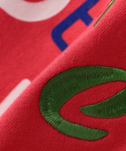 ARCH & LINE（アーチアンドライン）の「【SHIPS KIDS別注】ARCH＆LINE:140～160cm / グラフィック スウェット（スウェット・キッズ・ダークグレー/レッド系・140/160/150）」の7枚目の写真