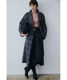 Dunst ダンスト ダブルブレストチェスターコート ブラック Dunst(ダンスト) コート(レディース) - 海外通販のBUYMA
