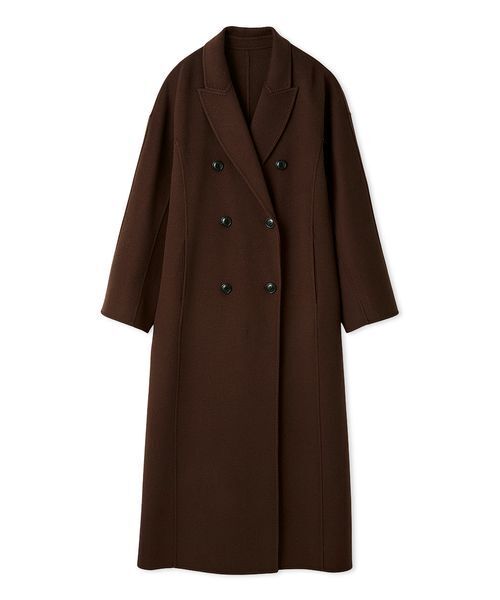 ウールリバーダブルブレストチェスターコート（チェスターコート