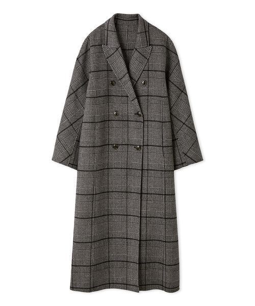 ウールリバーダブルブレストチェスターコート（チェスターコート