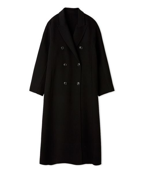 ウールリバーダブルブレストチェスターコート（チェスターコート