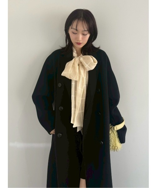 セール】ウールリバーダブルブレストチェスターコート（チェスター