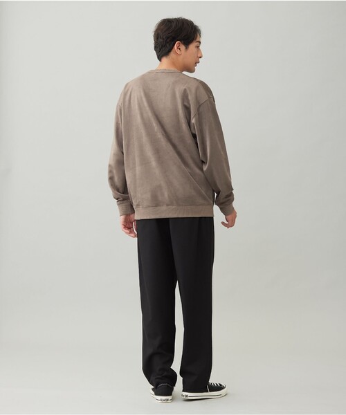 UNFILO(アンフィーロ)の「FLANNEL TOUCH 機能美パンツ ワイド(その他パンツ・メンズ・ネイビー系1/ブラック系/グレー系・MEDIUM/SMALL/X-LARGE/LARGE)」の6枚目の写真