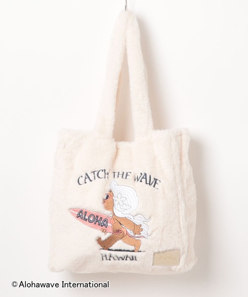 Kahiko（カヒコ）の「【Kahiko】ALOHA MAPUA ファートートバッグ（トートバッグ・レディース・ホワイト/グリーン/ブラウン/パープル・FREE）」の2枚目の写真