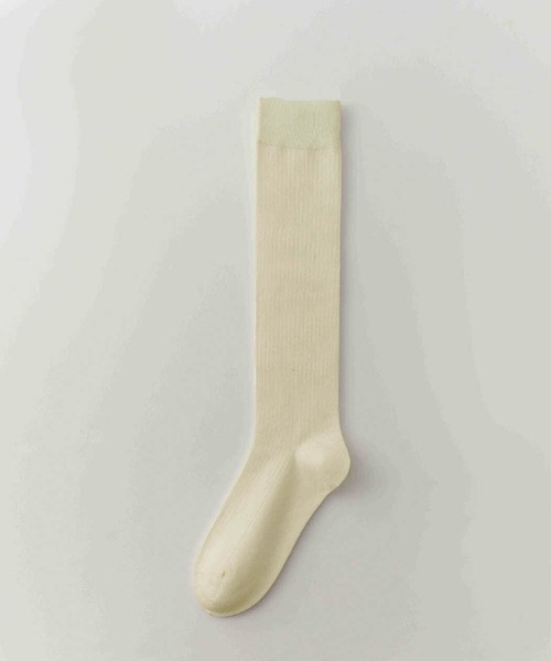 IRADOWL（アイラドール）の「リブロングソックス（ソックス/靴下・レディース・ブラウン/ブラウン系その他/ブラック/ダークグレー/グレー/アイボリー/レッド・FREE）」の10枚目の写真