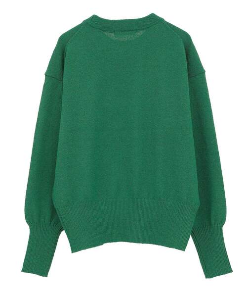 セール】ブークレ ロゴニットプルオーバー（ニット/セーター）｜Green
