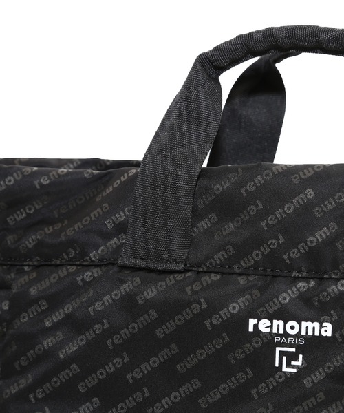 renoma PARIS（レノマパリス）の「RAMIDUS × renoma 2WAY POUCH (M)（ショルダーバッグ・メンズ・ブラック・FREE）」の7枚目の写真