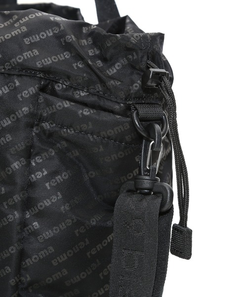 renoma PARIS（レノマパリス）の「RAMIDUS × renoma 2WAY POUCH (M)（ショルダーバッグ・メンズ・ブラック・FREE）」の5枚目の写真
