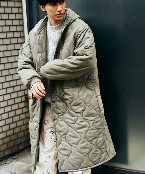 MADE IN STANDARD / メイドインスタンダード 80S INSPECTION SMOCK COAT ミリタリー キルティング ライナーコート