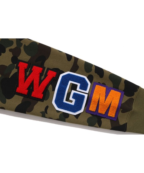 A BATHING APE（アベイシングエイプ）の「1ST CAMO SHARK CREWNECK SWEATSHIRT（スウェット・メンズ・グリーン/オレンジ/イエロー・LARGE/X-LARGE/MEDIUM/SMALL/XX-LARGE）」の10枚目の写真