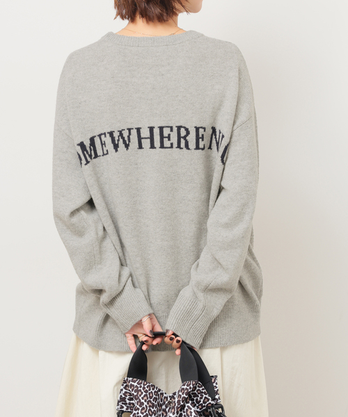 バックロゴニットプルオーバー（ニット/セーター）｜JOURNAL STANDARD