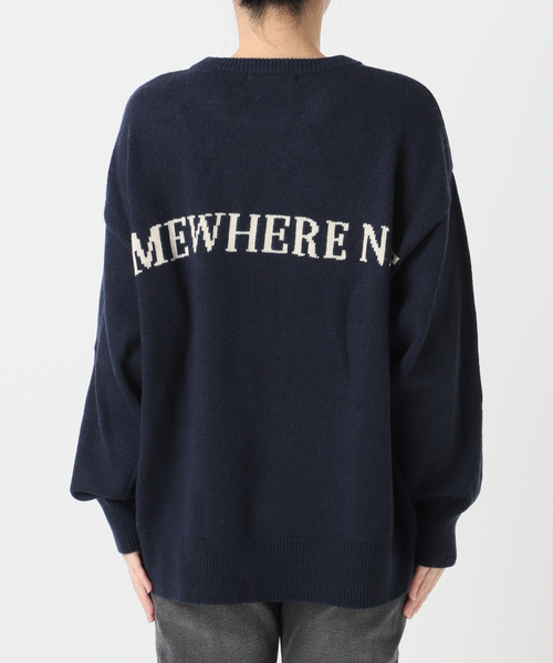 バックロゴニットプルオーバー（ニット/セーター）｜JOURNAL STANDARD