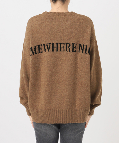 バックロゴニットプルオーバー（ニット/セーター）｜JOURNAL STANDARD