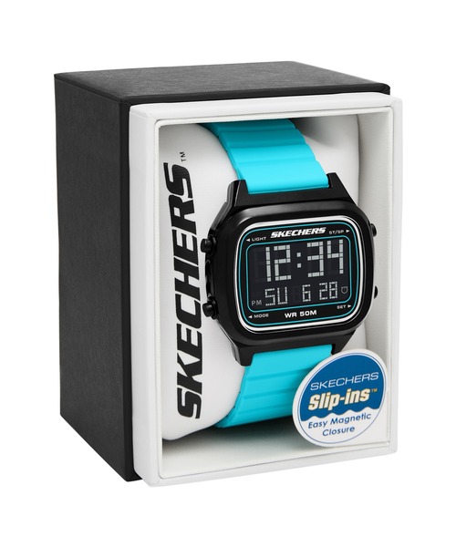 SKECHERS(スケッチャーズ)の「スケッチャーズ 腕時計 メンズ デジタル シリコン SR5259(デジタル腕時計・メンズ・ブルー・FREE)」の5枚目の写真