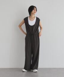 GARAGE OF GOOD CLOTHING | 【日本製】Uネックオールインワン(サロペット/オーバーオール)
