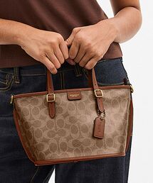 COACH ビジネスバッグ ショルダーバッグ ロゴ 2way  シグネチャー Coach シグネチャー キャンバス 2WAY クロスボディ 関税送料込