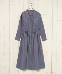 Bleu Bleuet（ブルーブルーエ）の「シャツワンピース（シャツワンピース）」