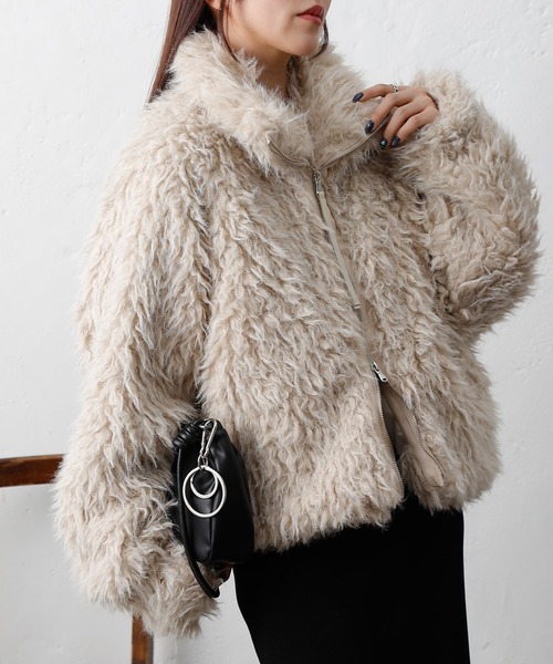 echeveria ブルゾン ダンボールポンチ裾ドロスト入りフーディーブルゾン | OUTER | 元町