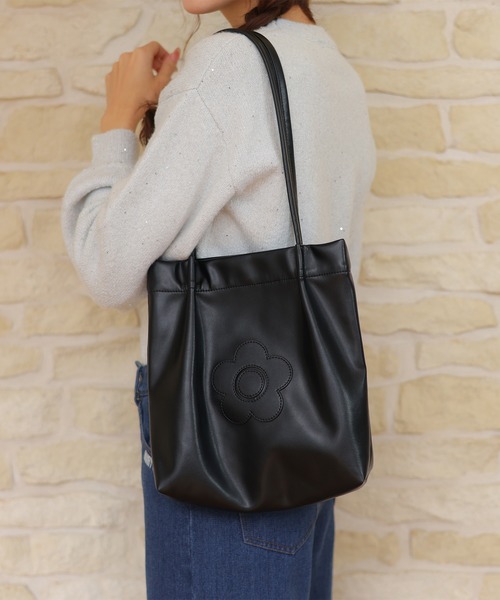 デイジーパッチソフト ミニトート（トートバッグ）｜MARY QUANT