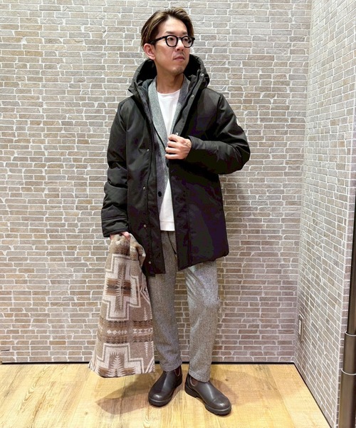 Pyrenex(ピレネックス)の「PYRENEX(ピレネックス) PAU(ポー)(ダウンジャケット/コート・メンズ・ネイビー/ブラック・MEDIUM/LARGE/X-LARGE)」の17枚目の写真