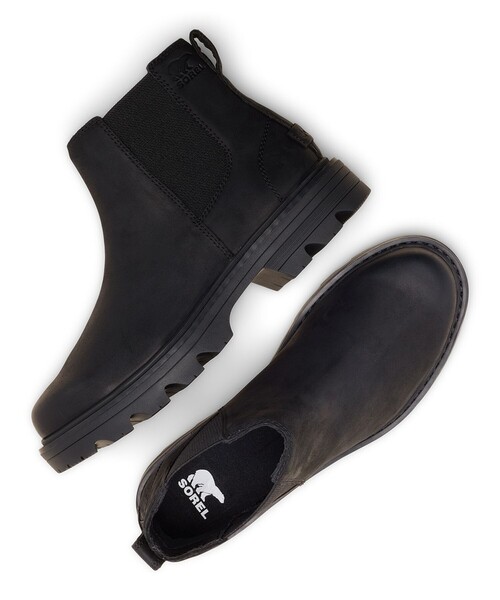 SOREL(ソレル)の「防滑 防水SOREL/レディース レヴェルロード チェルシー ウォータープルーフ/ソレル(ブーツ・レディース・ブラック/ブラウン・25.5cm/24.5cm/25.0cm/23.5cm/24.0cm/26.0cm/22.5cm/23.0cm)」の5枚目の写真