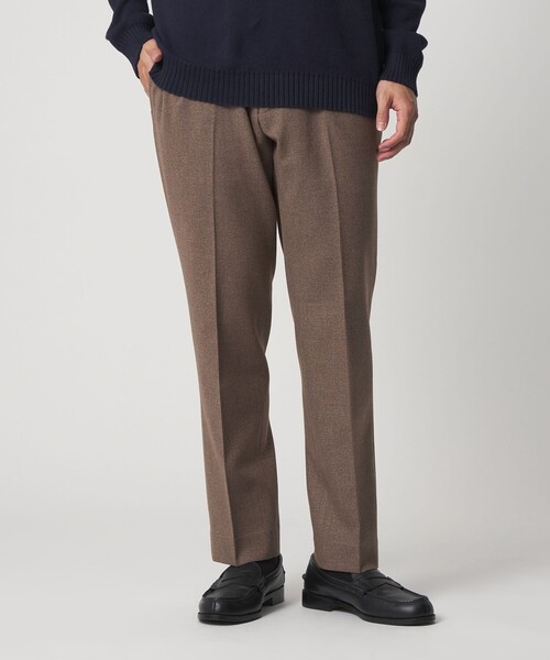 A DAY IN THE LIFE UNITED ARROWS(アデイインザライフユナイテッドアローズ)の「裏起毛 ノープリーツ スラックス<A DAY IN THE LIFE>(スラックス・メンズ・ダークグレー/ネイビー/ベージュ・S/M/L/XL)」の3枚目の写真