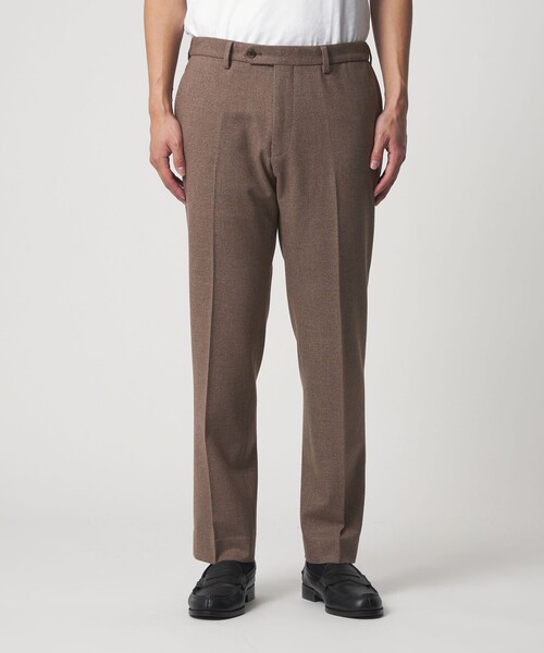 A DAY IN THE LIFE UNITED ARROWS(アデイインザライフユナイテッドアローズ)の「裏起毛 ノープリーツ スラックス<A DAY IN THE LIFE>(スラックス・メンズ・ダークグレー/ネイビー/ベージュ・S/M/L/XL)」の6枚目の写真
