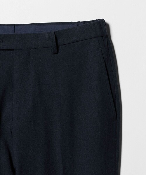 A DAY IN THE LIFE UNITED ARROWS(アデイインザライフユナイテッドアローズ)の「裏起毛 ノープリーツ スラックス<A DAY IN THE LIFE>(スラックス・メンズ・ダークグレー/ネイビー/ベージュ・S/M/L/XL)」の10枚目の写真