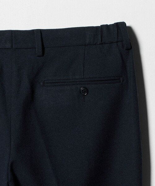 A DAY IN THE LIFE UNITED ARROWS(アデイインザライフユナイテッドアローズ)の「裏起毛 ノープリーツ スラックス<A DAY IN THE LIFE>(スラックス・メンズ・ダークグレー/ネイビー/ベージュ・S/M/L/XL)」の12枚目の写真