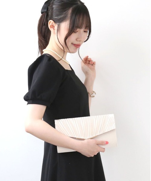 BACKYARD FAMILY(バックヤードファミリー)の「パーティーバッグ クラッチバッグ ミニバッグ bag3026(クラッチバッグ・レディース・ベージュ/シルバー・FREE)」の7枚目の写真