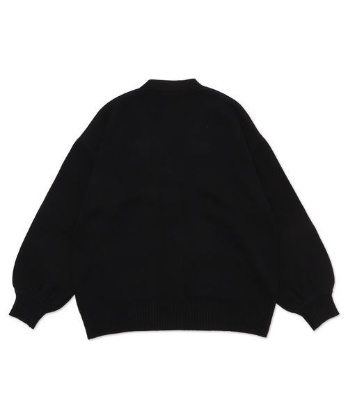 WEGO（ウィゴー）の「WEGO/ニットカーディガン（カーディガン/ボレロ・レディース・ブラック・FREE）」の3枚目の写真