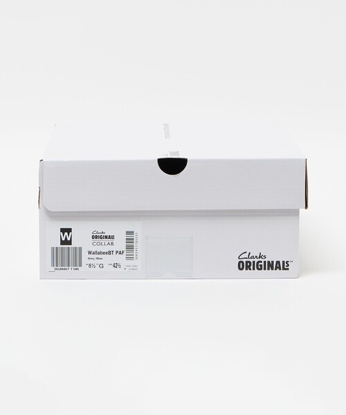 Clarks Originals（クラークスオリジナルズ）の「＜Clarks Originals × POST ARCHIVE FACTION＞ワラビー ブーツ（モカシン/デッキシューズ・メンズ・ブラック/ライトグレー・8/7h/9/7/8h）」の18枚目の写真