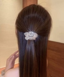 B.I.D.（ビーアイディー）の「《Bz》キラキラスクエアヘアゴム(RZ)（ヘアゴム）」