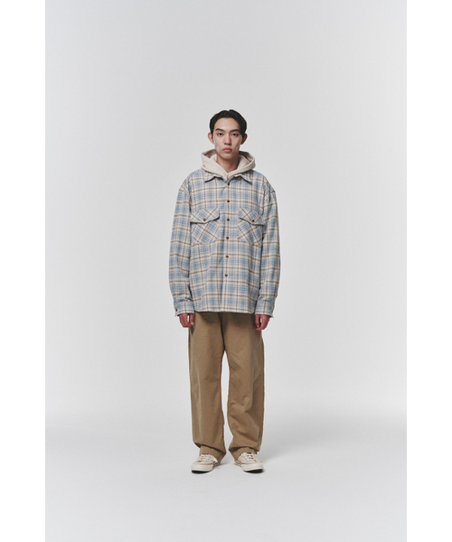 HISHANDER（ヒズハンダー）の「[O.F.C] OFFICER WIDE CHINO PANTS [Beige]（その他パンツ・メンズ・その他・3）」の8枚目の写真