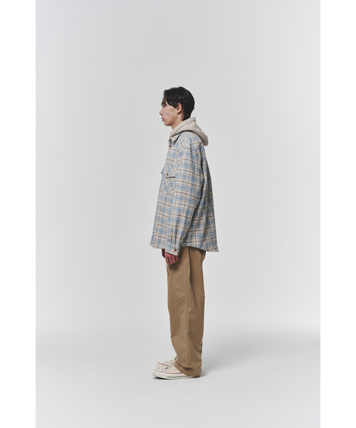 HISHANDER（ヒズハンダー）の「[O.F.C] OFFICER WIDE CHINO PANTS [Beige]（その他パンツ・メンズ・その他・3）」の6枚目の写真