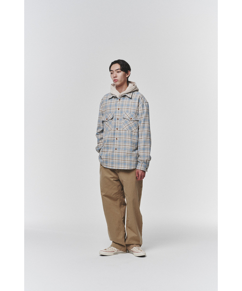HISHANDER（ヒズハンダー）の「[O.F.C] OFFICER WIDE CHINO PANTS [Beige]（その他パンツ・メンズ・その他・3）」の4枚目の写真