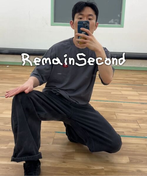 LEMAIN SECOND（リメインセカンド）の「ナチュラルウォッシングワイドデニムパンツ[黒青]（デニムパンツ・レディース・その他・X-LARGE/SMALL/MEDIUM/LARGE）」の10枚目の写真