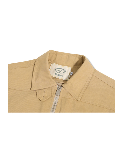 GUBIN(グビン)の「(W)ショートコットンヘリングトンジャケット(ブルゾン・レディース・その他・MEDIUM/LARGE)」の3枚目の写真