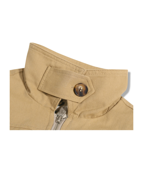 GUBIN(グビン)の「(W)ショートコットンヘリングトンジャケット(ブルゾン・レディース・その他・MEDIUM/LARGE)」の4枚目の写真