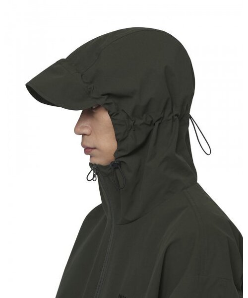 NOMANUAL(NOMANUAL)の「PENON WIND SHELL - KHAKI(ナイロンジャケット・レディース・その他・SMALL/MEDIUM/LARGE/X-LARGE)」の6枚目の写真