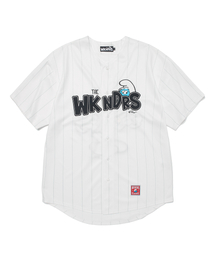 WKNDRS（ウィーキャンドース）の「BASEBALL JERSEY (WHITE)（Tシャツ/カットソー・メンズ）」