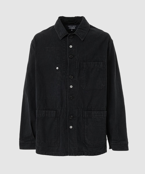 【1/5廃棄】COMME des GARÇONS HOMM カバーオール M COTTON CANVAS REVERSIBLE JACKET（カバーオール）｜COMME des GARCONS