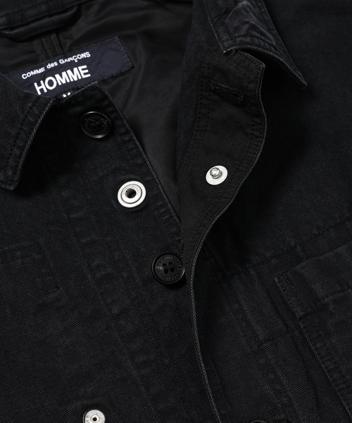 COTTON CANVAS REVERSIBLE JACKET（カバーオール）｜COMME des GARCONS