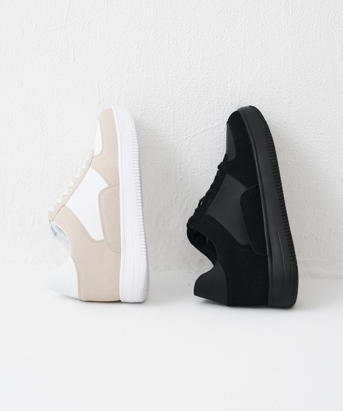 STANDOOL TOKYO(スタンドゥール)の「≪UNISEX≫ +6.5cmヒールアップスニーカー/Heel Up Sneaker 【SACAE (SUEDE type)/サカエ (スエードタイプ)】(スニーカー・メンズ・ベージュ系その他/ブラック・22.0cm/22.5cm/23.0cm/23.5cm/24.0cm/24.5cm/25.0cm/25.5cm/26.0cm/26.5cm/27.0cm/27.5cm/28.0cm/28.5cm)」の3枚目の写真