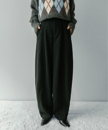 on:nue（オンニュ）の「【on:nue】[着用動画あり！/4色展開/2サイズ展開]  裏起毛スウェットバレルパンツ（スウェットパンツ）」