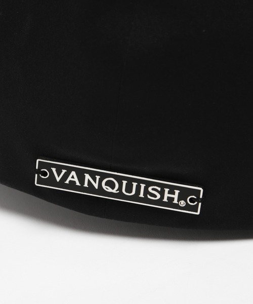 VANQUISH（ヴァンキッシュ）の「VANQUISH / ヴァンキッシュ モノグラム VA ロゴキャップ [VYA001]（キャップ・メンズ・ブラック×ゴールド・M/L）」の13枚目の写真