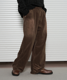 LEATHERY（レザリー）の「ウォッシュドコーデュロイパンツ [ブラウン]（その他パンツ）」