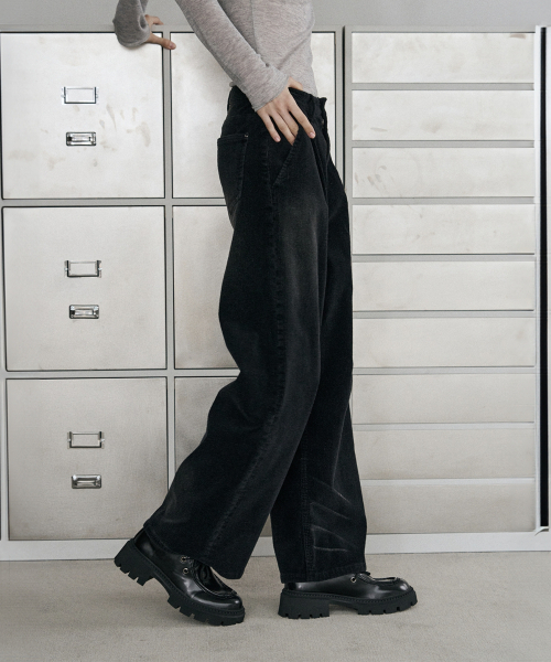 LEATHERY（レザリー）の「ウォッシュドコーデュロイパンツ [ブラウン]（その他パンツ・レディース・その他・SMALL/MEDIUM/LARGE）」の5枚目の写真